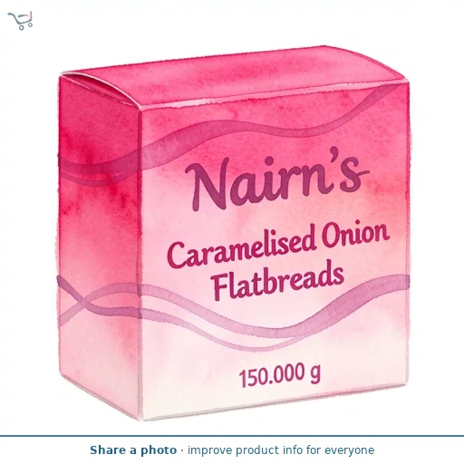 Nairn's Caramelised Onion Flatbreads 150g