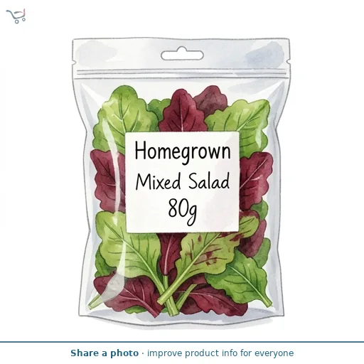 Homegrown Mixed Salad 80g