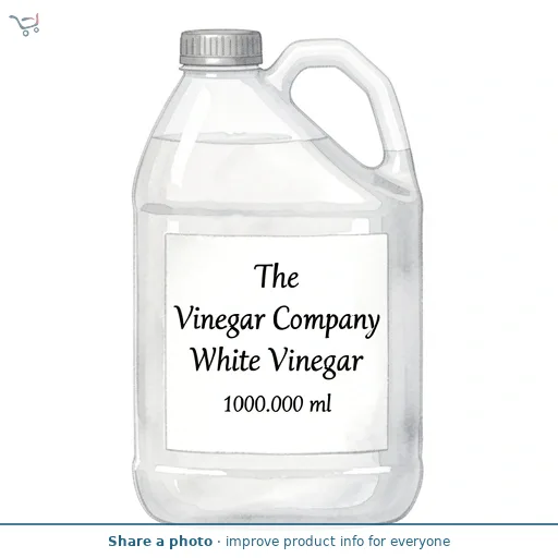 The Vinegar Company White Vinegar 1L