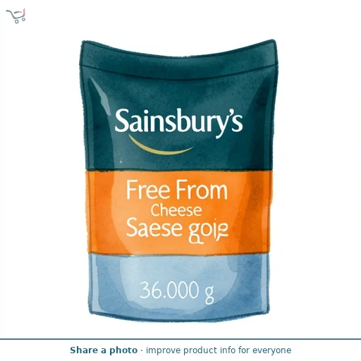 Sainsbury's Free From Cheese Sauce 36g