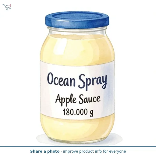 Ocean Spray Apple Sauce 180g