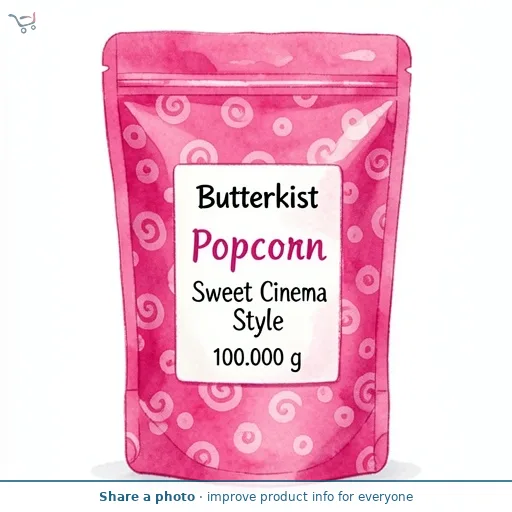 Butterkist Popcorn Sweet Cinema Style 100g