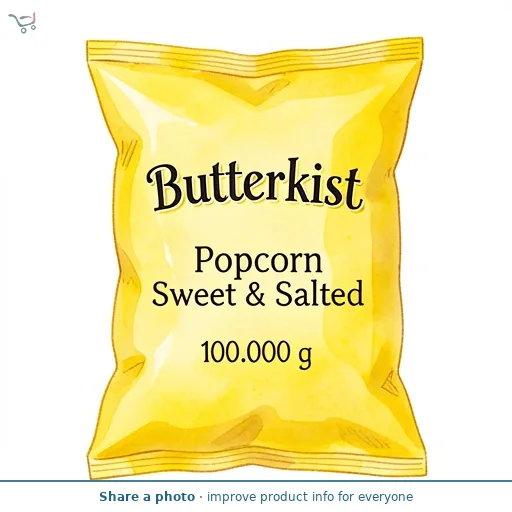 Butterkist Popcorn Sweet & Salted 100g