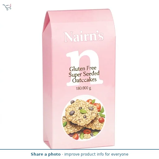 Nairn's Gluten Free Super Seeded Oatcakes 180g