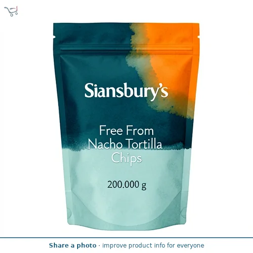 Sainsbury's Free From Nacho Tortilla Chips 200g