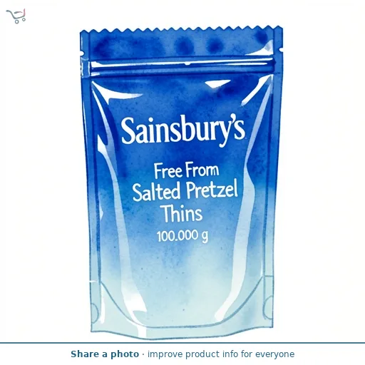 Sainsbury's Free From Salted Pretzel Thins 100g