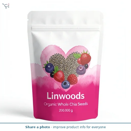 Linwoods Organic Whole Chia Seeds 200g