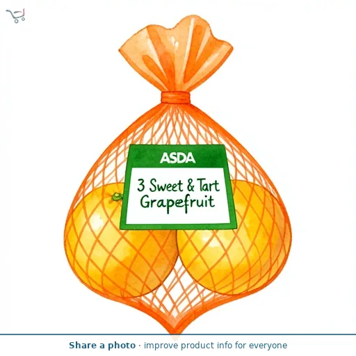 ASDA 3 Sweet & Tart Grapefruit