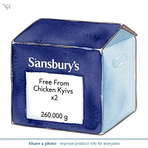 Sainsbury's Free From Chicken Kyivs x2 260g