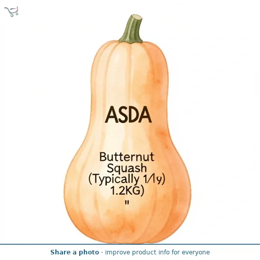 ASDA Butternut Squash (Typically 1.2KG)