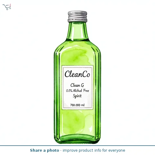 CleanCo Clean G 0.0% Alcohol Free Spirit 70cl