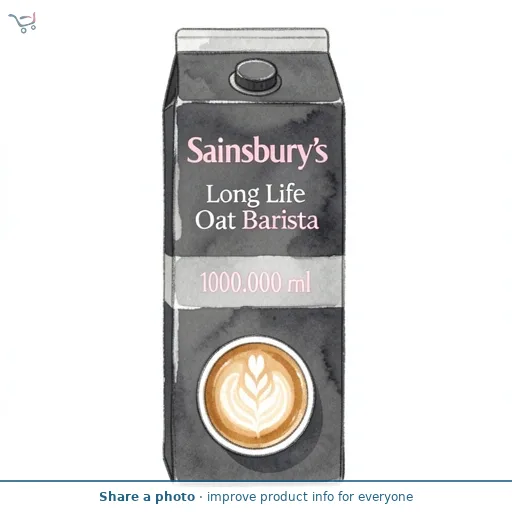 Sainsbury's Long Life Oat Barista 1L
