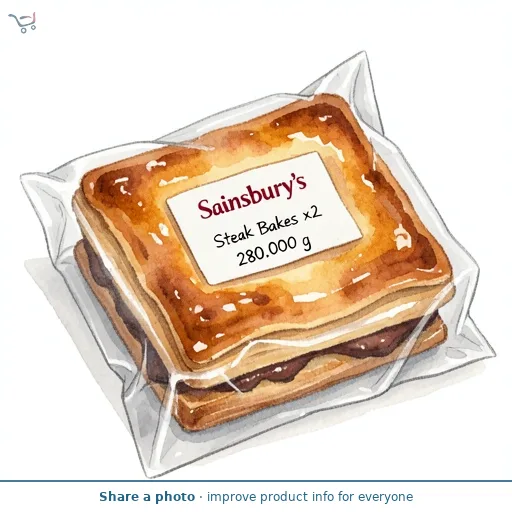 Sainsbury's Steak Bakes x2 280g