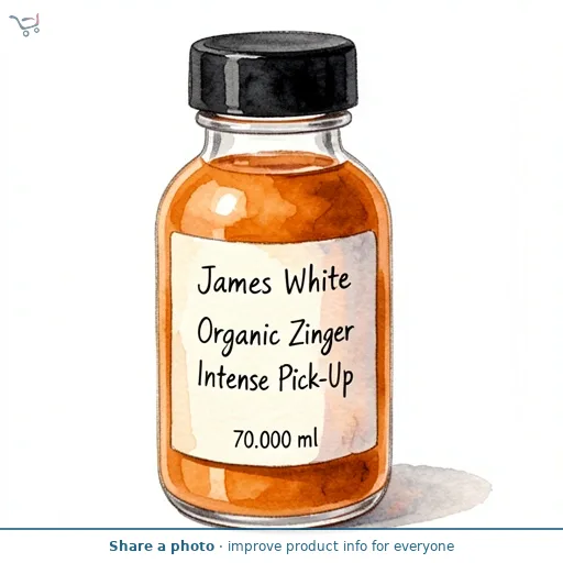 James White Organic Ginger Zinger Intense Pick-Up 70ml