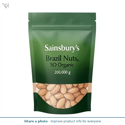 Sainsbury's Brazil Nuts, SO Organic 200g
