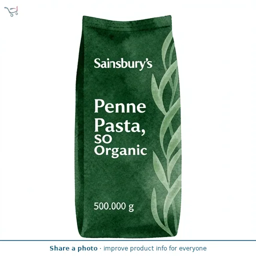 Sainsbury's Penne Pasta, SO Organic 500g