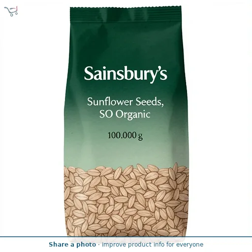 Sainsbury's Sunflower Seeds, SO Organic 100g