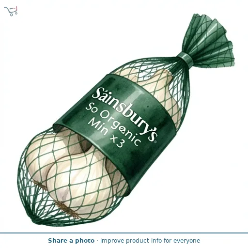 Sainsbury's Garlic, So Organic Min x3