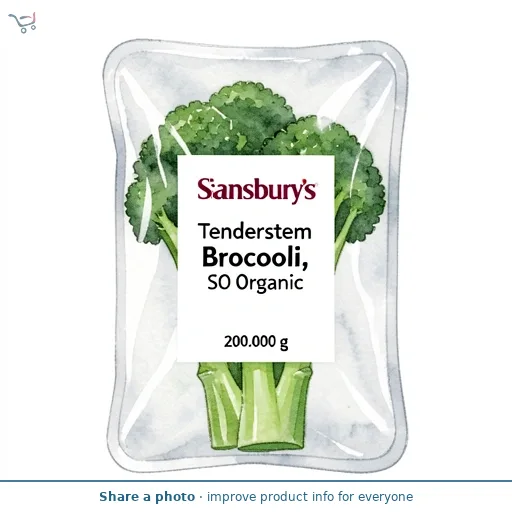 Sainsbury's Tenderstem Broccoli, SO Organic 200g