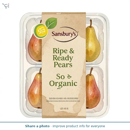 Sainsbury's Ripe & Ready Pears, So Organic