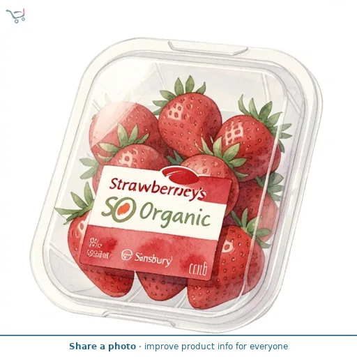 Sainsbury's Strawberries, SO Organic