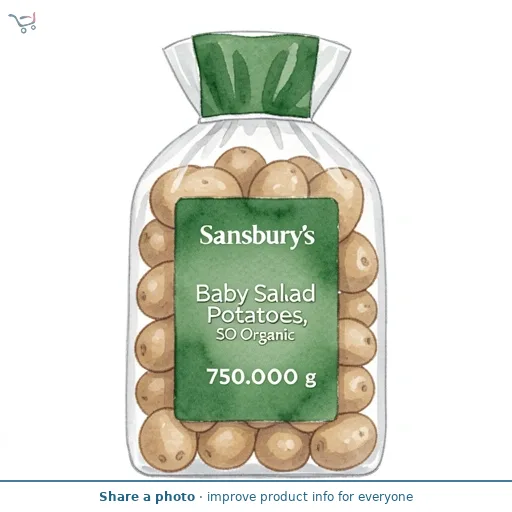 Sainsbury's Baby Salad Potatoes, SO Organic 750g