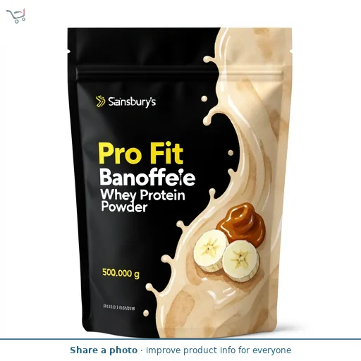 Sainsbury's Pro Fit Banoffee Whey Protein Powder 500g