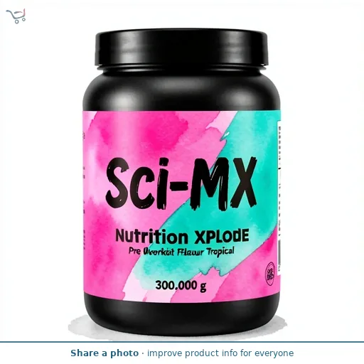 Sci-MX Nutrition Xplode Pre Workout Flavour Tropical 300g
