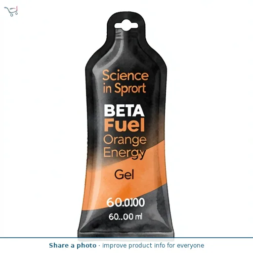 Science in Sport Beta Fuel Orange Energy Gel 60ml