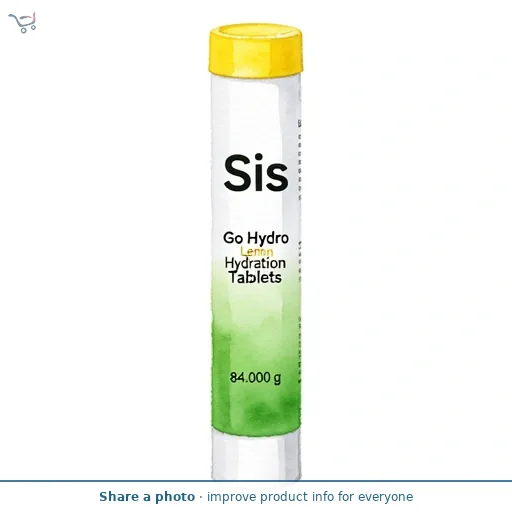 Sis Go Hydro Lemon Hydration Tablets 20x4.2g