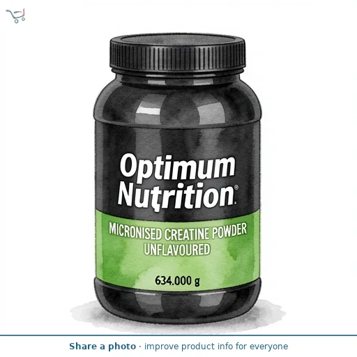 Optimum Nutrition Micronised Creatine Powder Unflavoured 634g