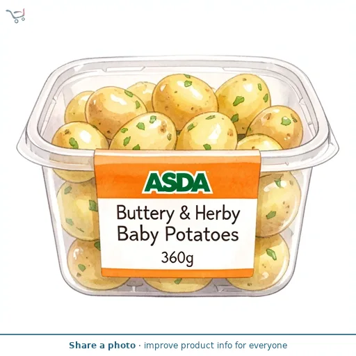 ASDA Buttery & Herby Baby Potatoes 360g