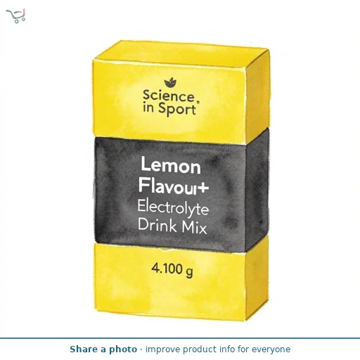 Science in Sport Lemon Flavour Hydro+ Electrolyte Drink Mix 4.1g
