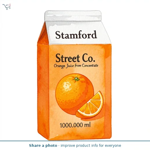 Stamford Street Co. Orange Juice from Concentrate 1L