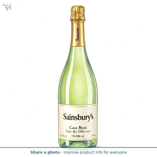 Sainsbury's Cava Brut, Taste the Difference 75cl