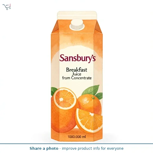 Sainsbury's Breakfast Juice from Concentrate 1L