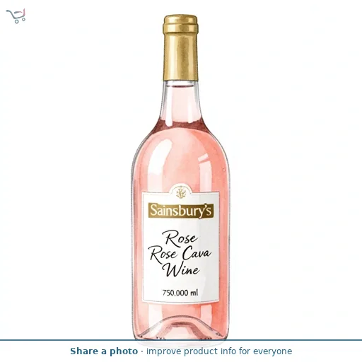 Sainsbury's Rose Cava Wine 75cl