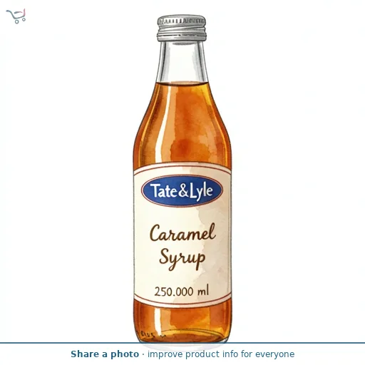 Tate & Lyle Caramel Syrup 250ml