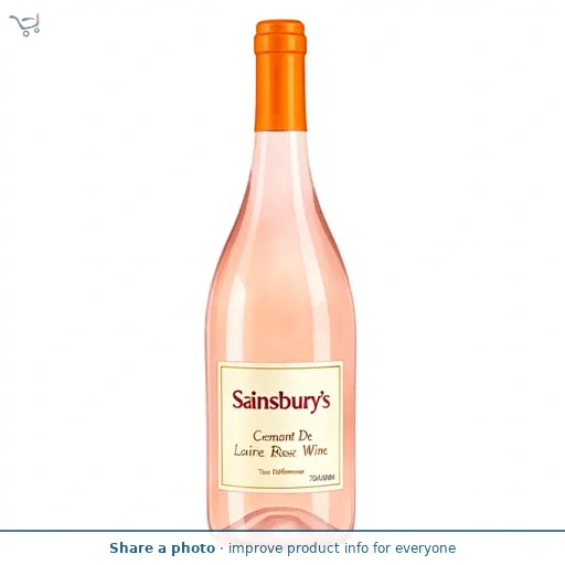 Sainsbury's Cremant De Loire Rose Wine, Taste the Difference 75cl