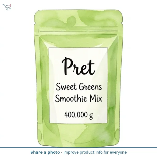 Pret Sweet Greens Smoothie Mix 400g