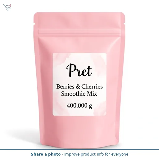 Pret Berries & Cherries Smoothie Mix 400g