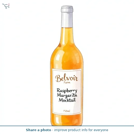 Belvoir Farm Raspberry Margarita Mocktail