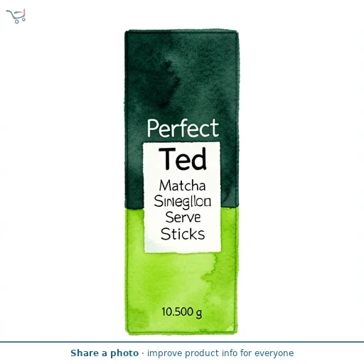 Perfect Ted Matcha Single Serve Sticks 7 x 1.5g