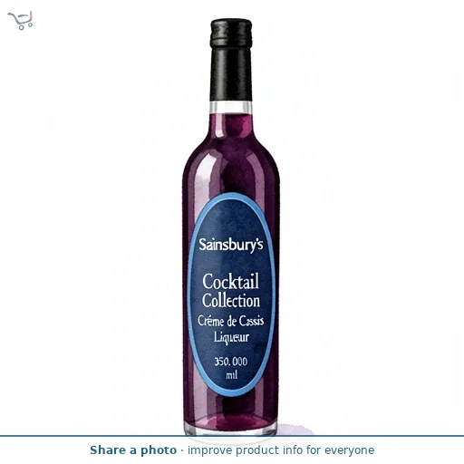 Sainsbury's Cocktail Collection Créme de Cassis Liqueur 35cl