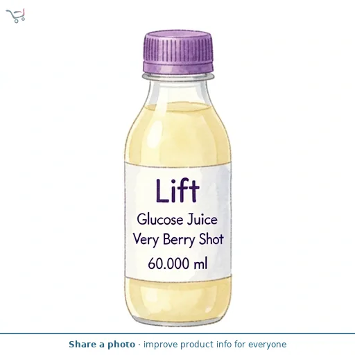 Lift Glucose Juice Very Berry Shot 60ml