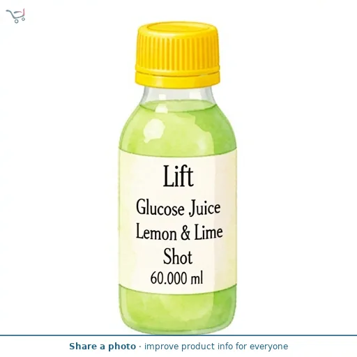Lift Glucose Juice Lemon & Lime Shot 60ml