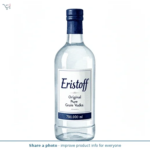 Eristoff Original Pure Grain Vodka 70cl