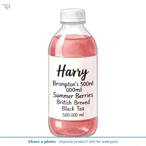 Harry Brompton's 500ml Summer Berries British Brewed Black Iced Tea