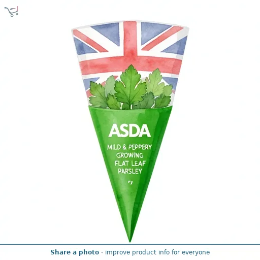 ASDA Mild & Peppery Growing Flat Leaf Parsley