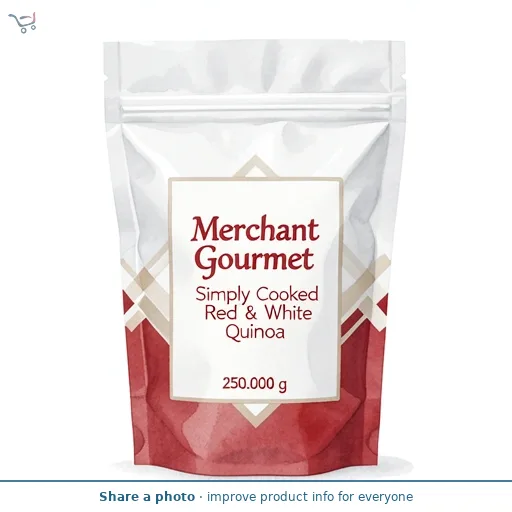 Merchant Gourmet Simply Cooked Red & White Quinoa 250g